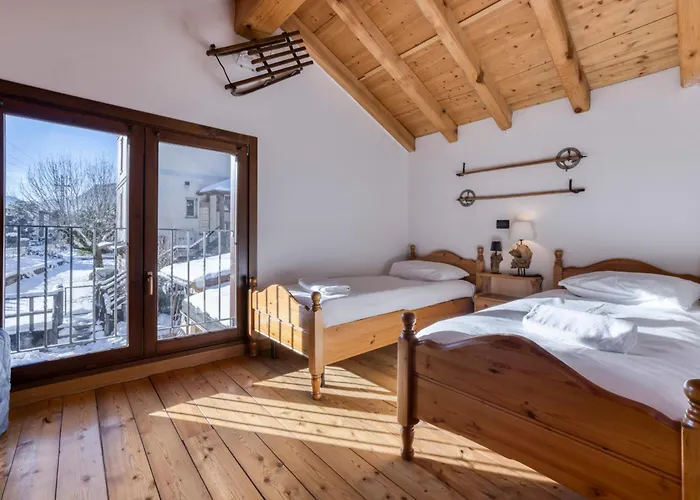 شاليه La Chouette - Intimate 2 Bedroom Demi-chalet Ideally Located شامونكس